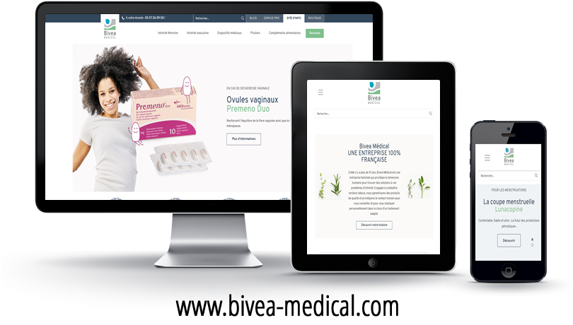 Création site internet Bivea Medical