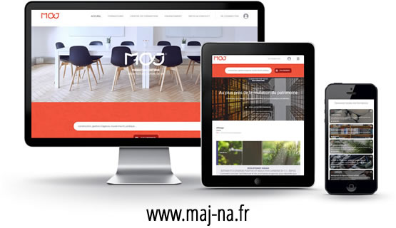 Création site internet Centre de formation Maj Na