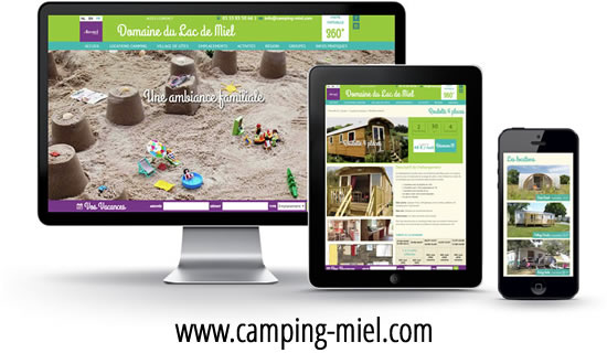 Création site internet Camping Correze