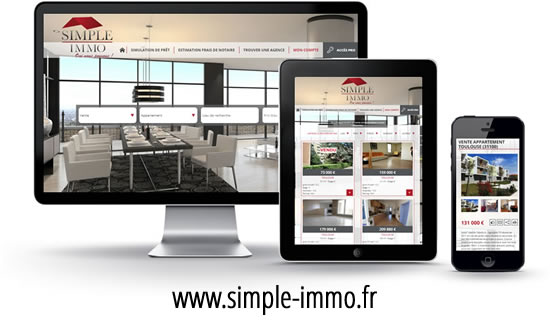 Création site internet Immobilier