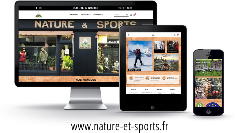 Création site internet Ecommerce Prestashop