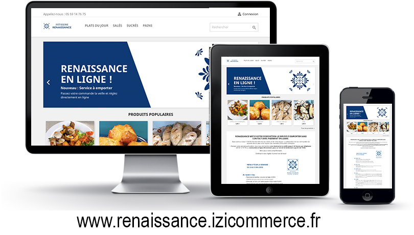 Création Site Internet Pâtisserie Renaissance