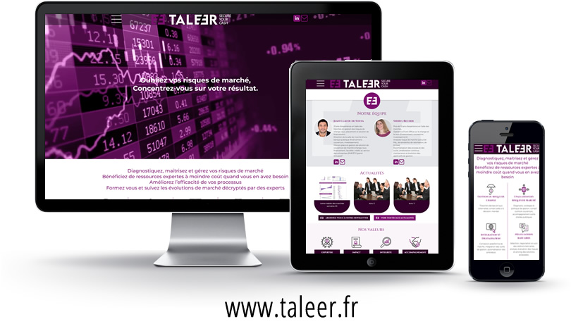 Site internet Taleer Finance